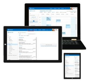 Office 365 Email - always synced between pc, tablet and smarthphone