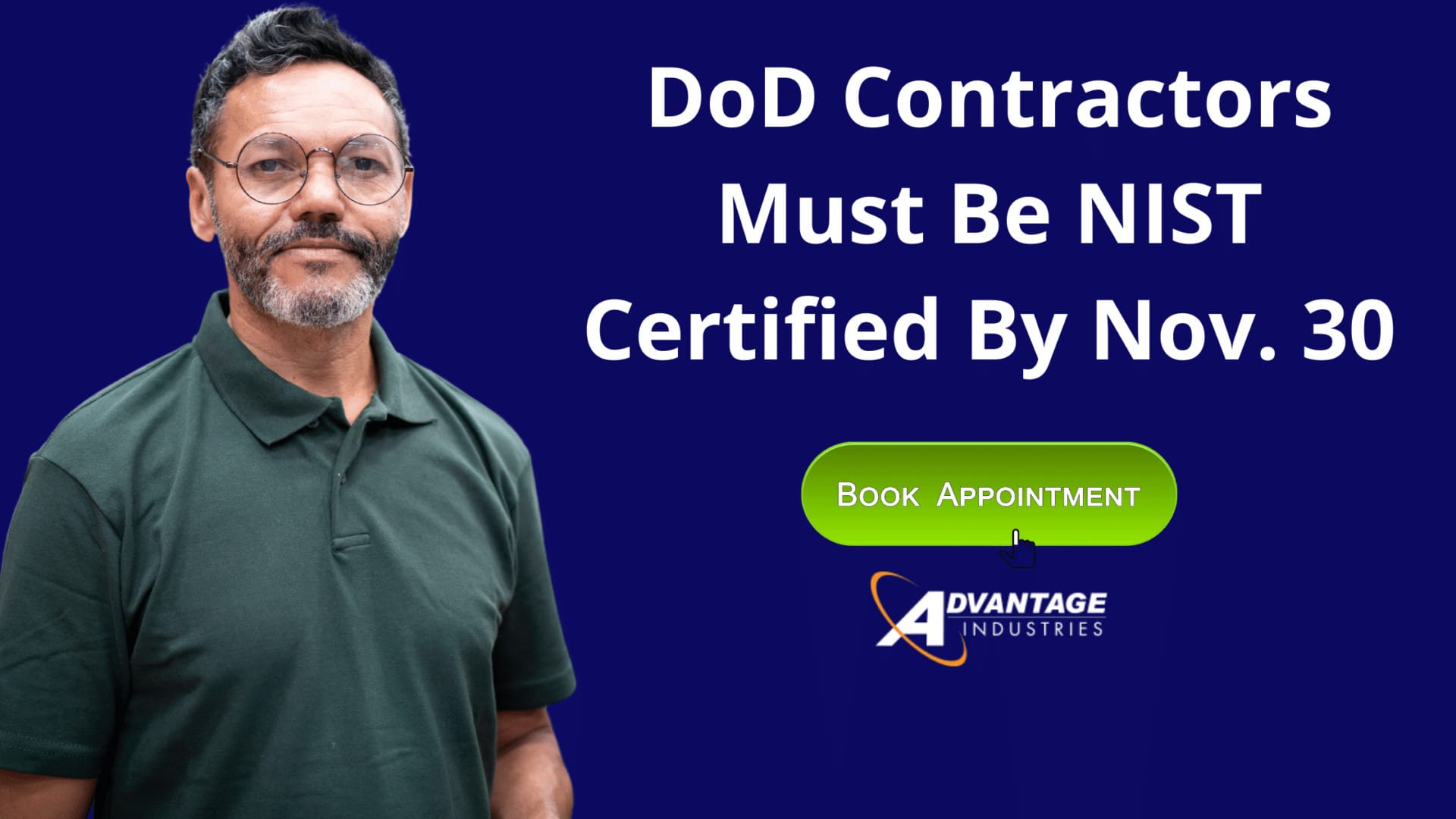 DoD Contractors Must Be NIST Certified By Nov. 30