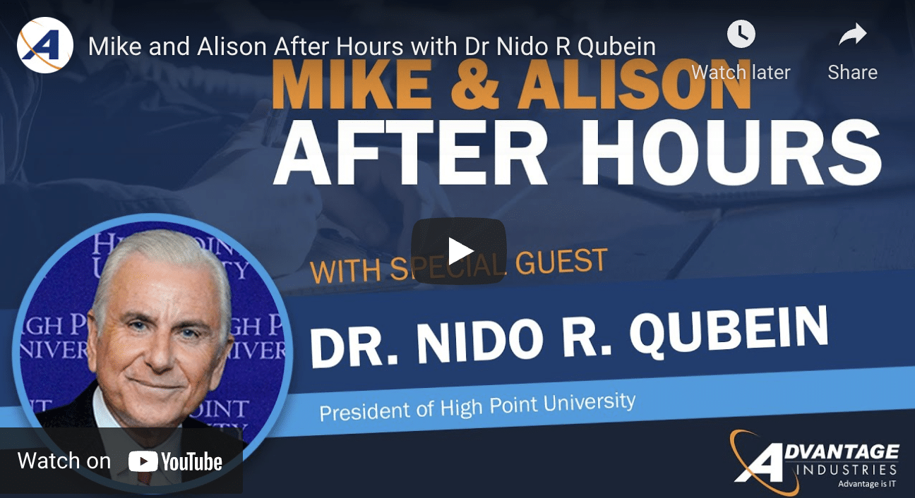 Dr. Nido R. Qubein — President, High Point University